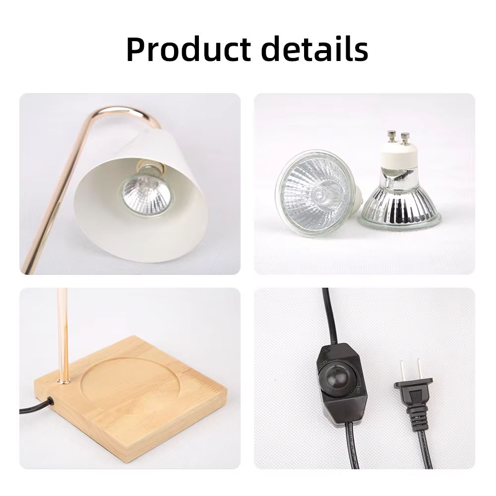 Dimmable Candle Warmer Lamp With Timer Electric Wax Melt Fragrance Warmer Lamp For Bedroom Decor 4