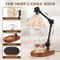 Adjustable Candle Warmer Lamp With Timer Dimmable Wax Melt Warmer For Jar Candles Includes 2 Bulbs 1