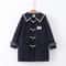 Winter Navy Collar Preppy Style Wool Coat For Women Elegant Long Womens Winter Peacoat 9