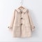 Winter Navy Collar Preppy Style Wool Coat For Women Elegant Long Womens Winter Peacoat 11