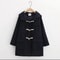 Winter Navy Collar Preppy Style Wool Coat For Women Elegant Long Womens Winter Peacoat 13