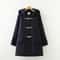 Winter Navy Collar Preppy Style Wool Coat For Women Elegant Long Womens Winter Peacoat 4