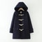 Winter Navy Collar Preppy Style Wool Coat For Women Elegant Long Womens Winter Peacoat 23