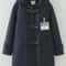 Winter Navy Collar Preppy Style Wool Coat For Women Elegant Long Womens Winter Peacoat 28
