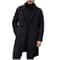Luxury Mens Wool Blend Coat Classic Mens Trench Pea Coat MidLength Winter Overcoat 2