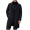 Luxury Mens Wool Blend Coat Classic Mens Trench Pea Coat MidLength Winter Overcoat 2