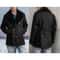 Contrast Detail Mens Wool Pea Coat Classic Double Breasted Pea Coat Winter Overcoat 4