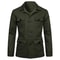 Retro Mens Linen Safari Jacket Classic British Style Safari Jacket With MultiPocket Utility Design 2
