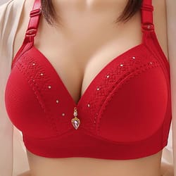 daily comfort full cup nursing bra – breathable women's nursing bra with supportive coverage