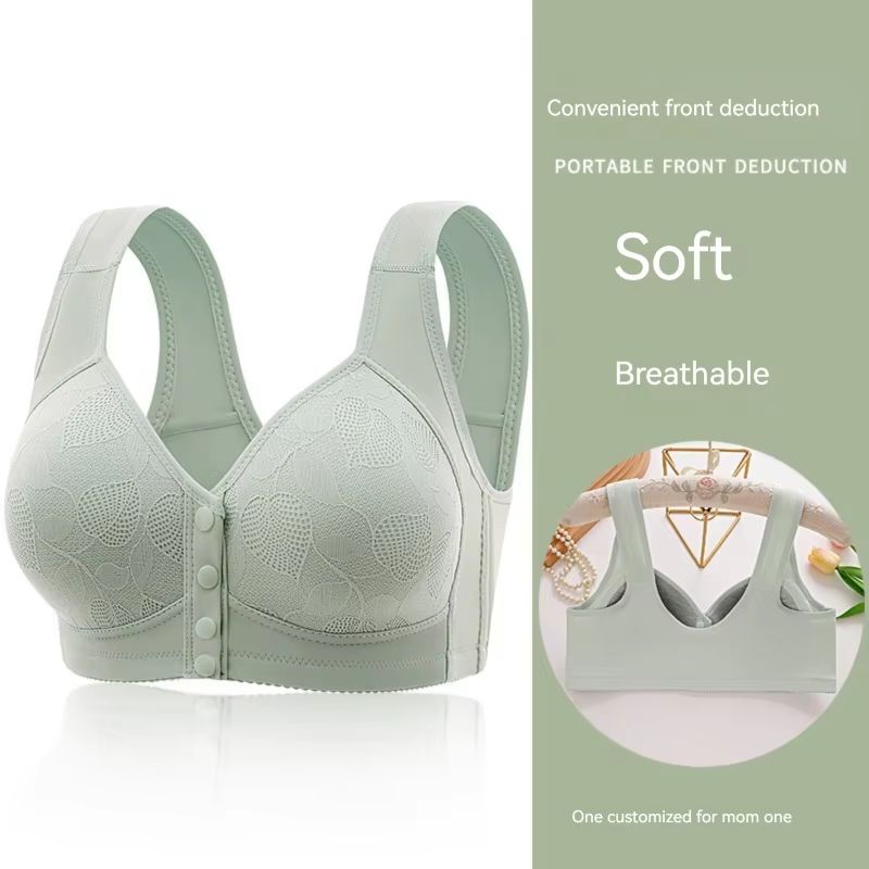 UltraComfort Front Open Nursing Bra Traceless WireFree Breastfeeding Bra For Pregnancy Postpartum 3