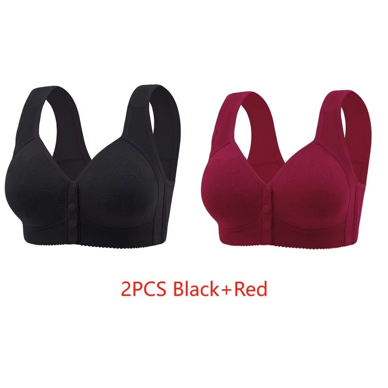 UltraComfort Front Open Nursing Bra Traceless WireFree Breastfeeding Bra For Pregnancy Postpartum 9