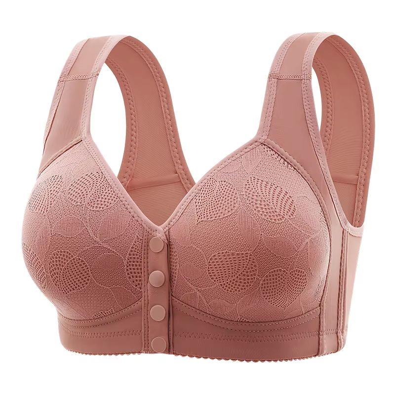 UltraComfort Front Open Nursing Bra Traceless WireFree Breastfeeding Bra For Pregnancy Postpartum 10