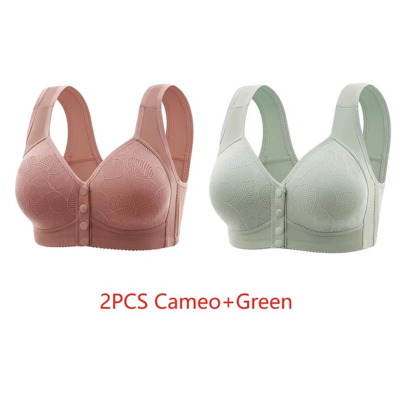 UltraComfort Front Open Nursing Bra Traceless WireFree Breastfeeding Bra For Pregnancy Postpartum 6