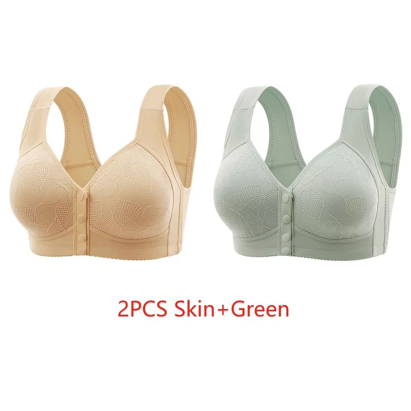 UltraComfort Front Open Nursing Bra Traceless WireFree Breastfeeding Bra For Pregnancy Postpartum 7
