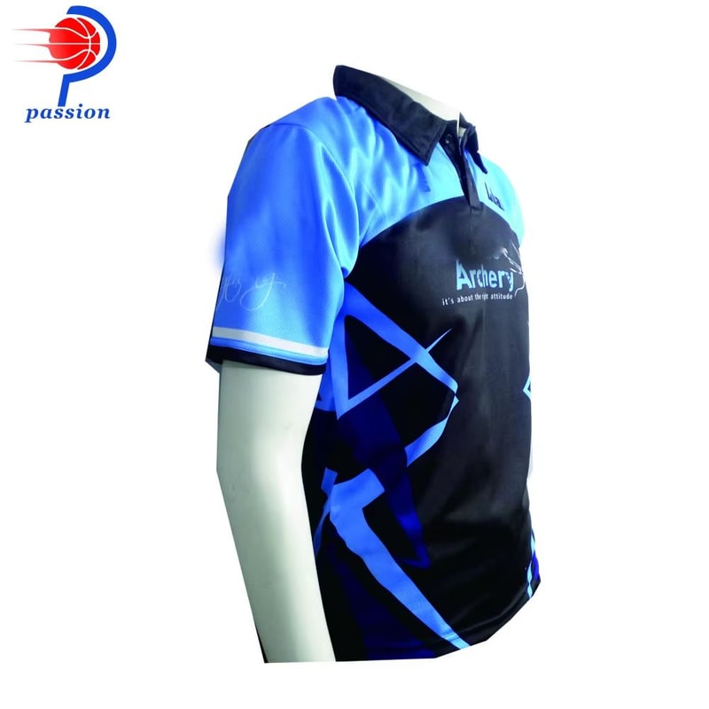 Custom Archery Team Shooting Shirt Performance Unisex Archery Jersey For Clubs Competitions 4