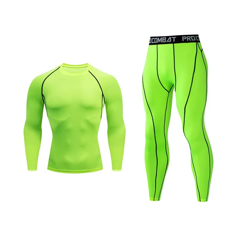 Mens Motocross Compression Suit Quick Dry Motorcycle Base Layer Breathable Long Sleeve Performance 9