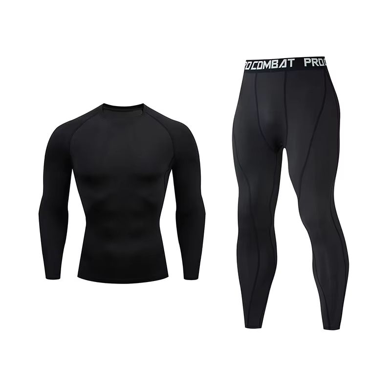 Mens Motocross Compression Suit Quick Dry Motorcycle Base Layer Breathable Long Sleeve Performance 6