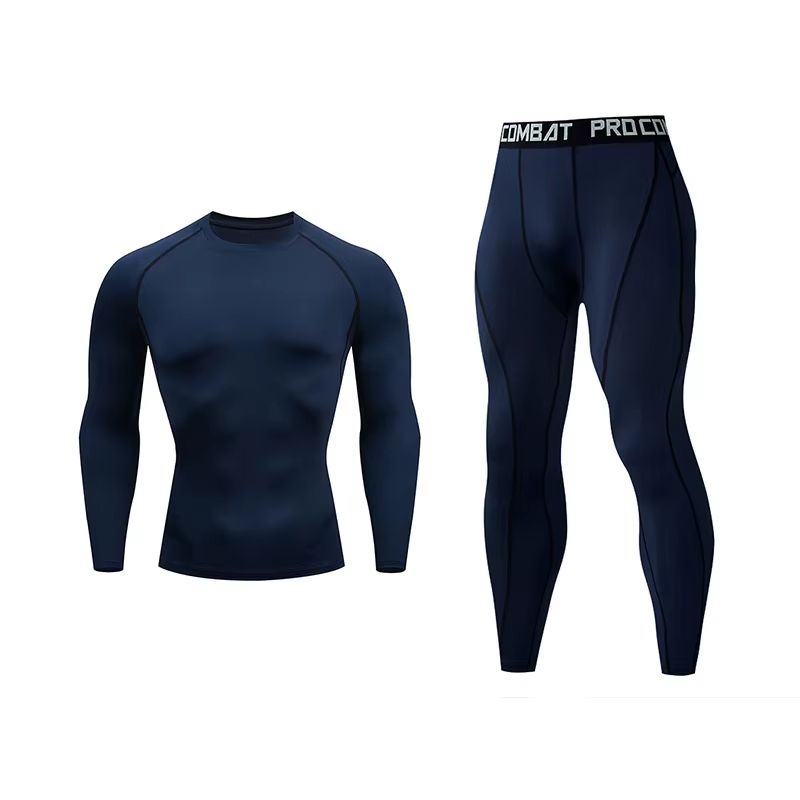Mens Motocross Compression Suit Quick Dry Motorcycle Base Layer Breathable Long Sleeve Performance 7