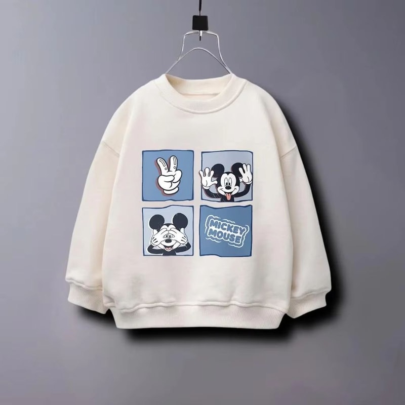 Kids Disney Cartoon Hoodie Long Sleeve Kids Cartoon Sweatshirt Trendy Boys Autumn Baby Boy Hoodie 6