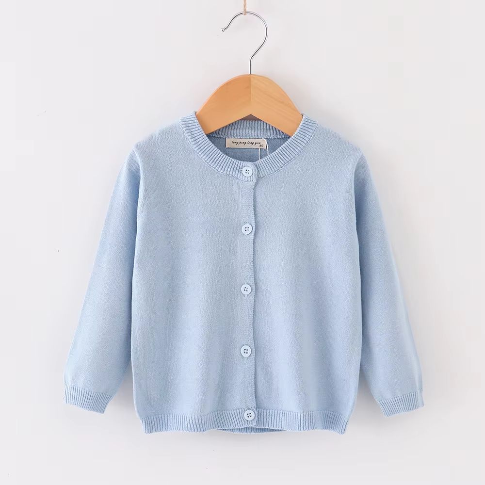 Autumn Toddler Knit Cardigan Soft Long Sleeve Kids Sweater Jacket Casual Baby Cardigan Sweater 11