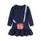 Jumping Meters Princess Girls Dress Bag Print Party Toddler Princess Dress Autumn Winter Girls Part 0