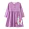 Jumping Meters Princess Girls Dress Long Sleeve Toddler Party Dress Animal Applique Polka Dot Kids 9