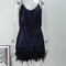 Colorful Sequin Feather Dress Sleeveless Feather Patchwork Dress Sparkly Womens Party Sequin Dress 5