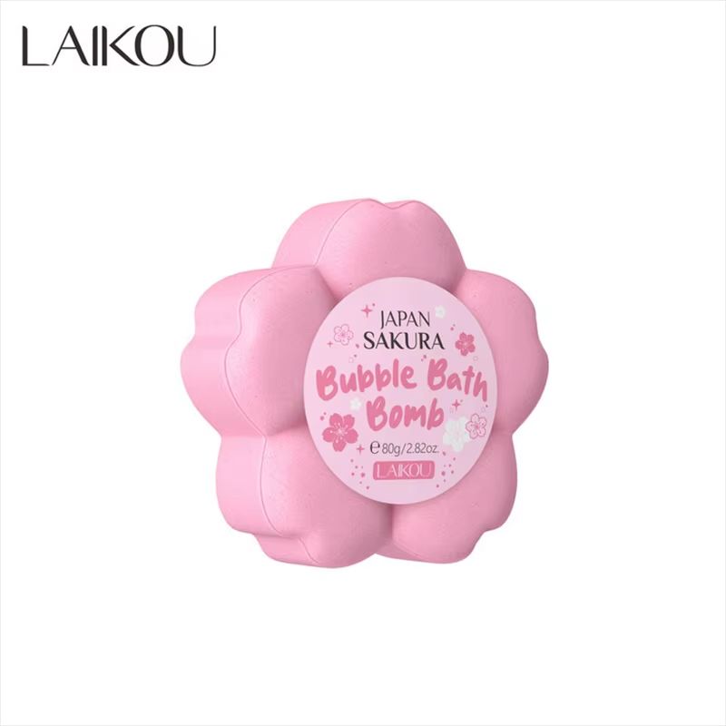 LAIKOU Aromatherapy Bath Bomb Spa Exfoliating Bath Salt Ball Moisturizing Bubble Bath Bomb 5