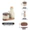 Japanese Style Ceramic Seasoning Jar Set Pottery Salt And Sugar Container Kitchen Condiment Storage 11