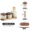 Japanese Style Ceramic Seasoning Jar Set Pottery Salt And Sugar Container Kitchen Condiment Storage 13