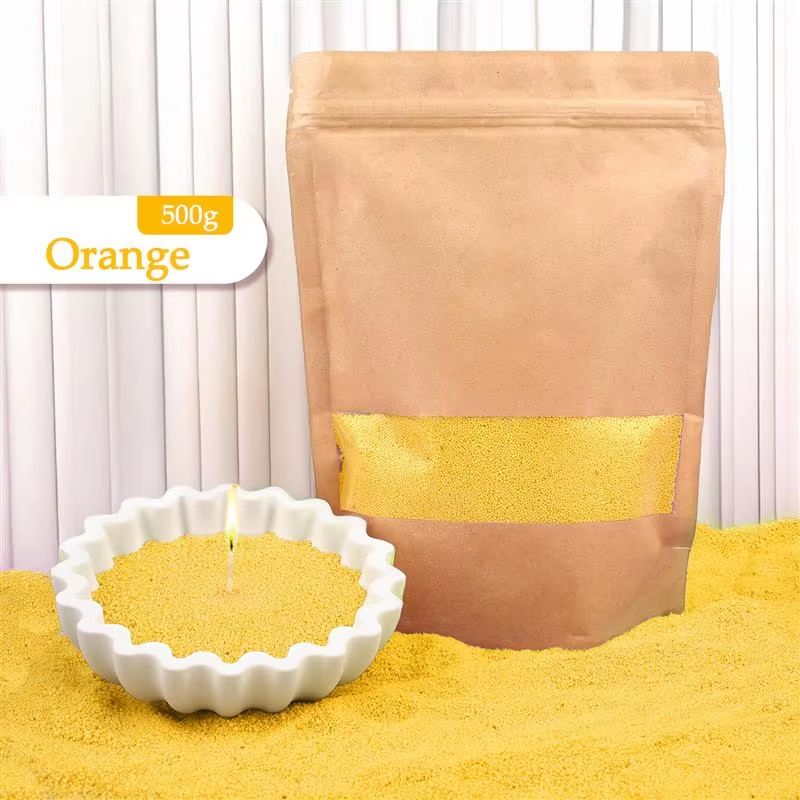 Creative DIY Candle Sand Wax Colorful Pearl Granules For Handmade Candle Crafts 9