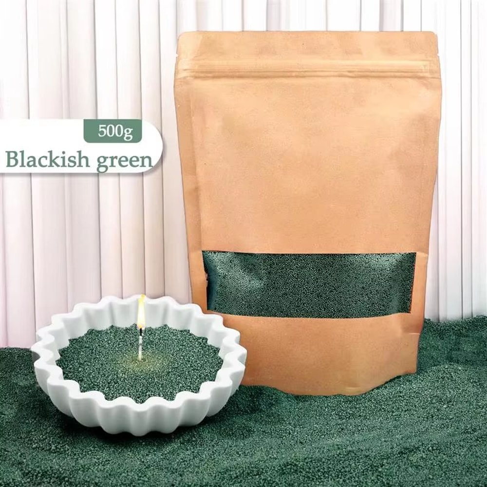 Creative DIY Candle Sand Wax Colorful Pearl Granules For Handmade Candle Crafts 10