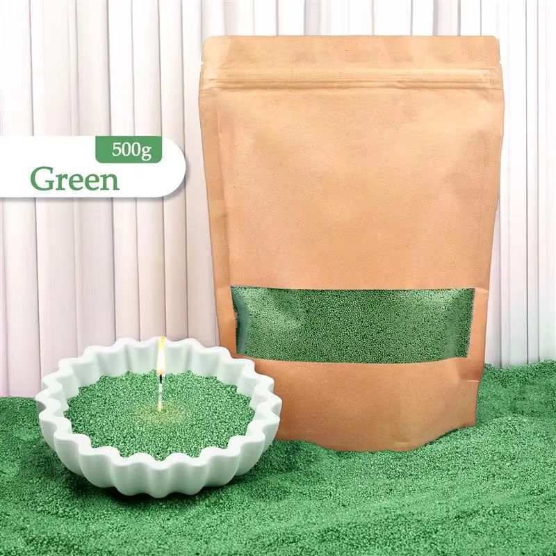 Creative DIY Candle Sand Wax Colorful Pearl Granules For Handmade Candle Crafts 13