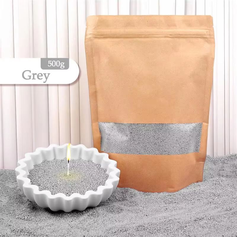 Creative DIY Candle Sand Wax Colorful Pearl Granules For Handmade Candle Crafts 17