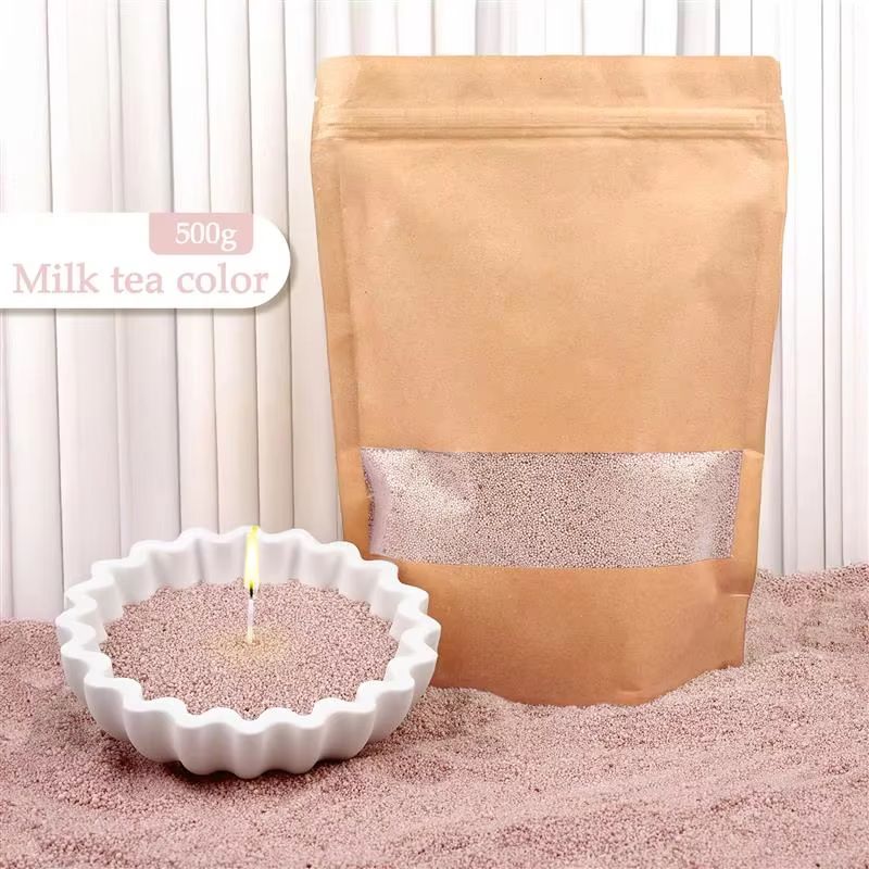 Creative DIY Candle Sand Wax Colorful Pearl Granules For Handmade Candle Crafts 19