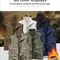 Mens Fleece Tactical Vest Warm Outdoor Hunting Fishing Vest Multi Pocket Military Waistcoat 1