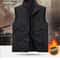 Mens Fleece Tactical Vest Warm Outdoor Hunting Fishing Vest Multi Pocket Military Waistcoat 2