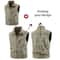Mens Fleece Tactical Vest Warm Outdoor Hunting Fishing Vest Multi Pocket Military Waistcoat 4