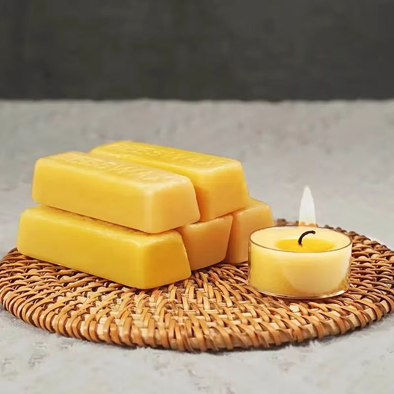Pure Beeswax Blocks For Candle Making Natural DIY Craft Wax For Candles Skincare Projects 1