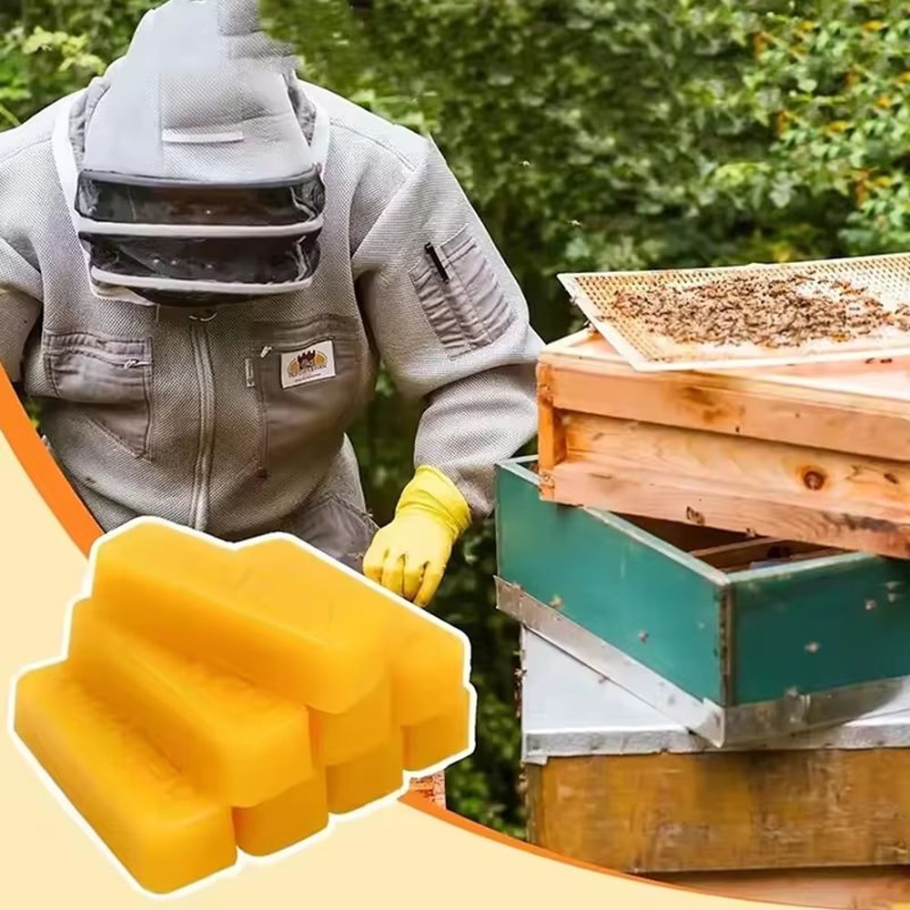 Pure Beeswax Blocks For Candle Making Natural DIY Craft Wax For Candles Skincare Projects 2