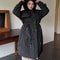 Plus Size Hooded Furry Winter Cotton Jacket Windproof Thickened Plush Warm Coat 2
