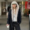 Womens Y2K Fur Collar Jacket Oversized Velvet Hooded Streetwear Coat 3