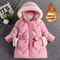 Girls Princess Hooded Winter Coat Warm Kids Hooded Jacket Fashion Outerwear For Ages 38 0