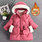 Girls Princess Hooded Winter Coat Warm Kids Hooded Jacket Fashion Outerwear For Ages 38 7
