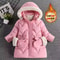 Girls Princess Hooded Winter Coat Warm Kids Hooded Jacket Fashion Outerwear For Ages 38 8