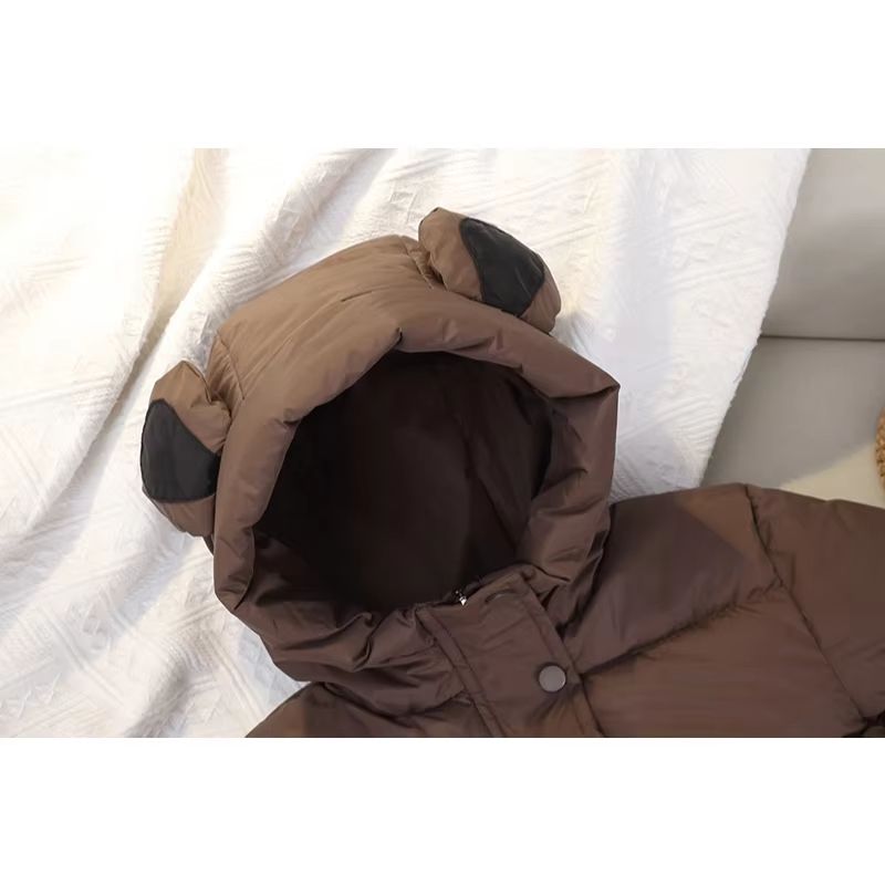 CozyShield Kids Winter Jacket Plush Lined Kids Padded Coat For Boys And Girls 4