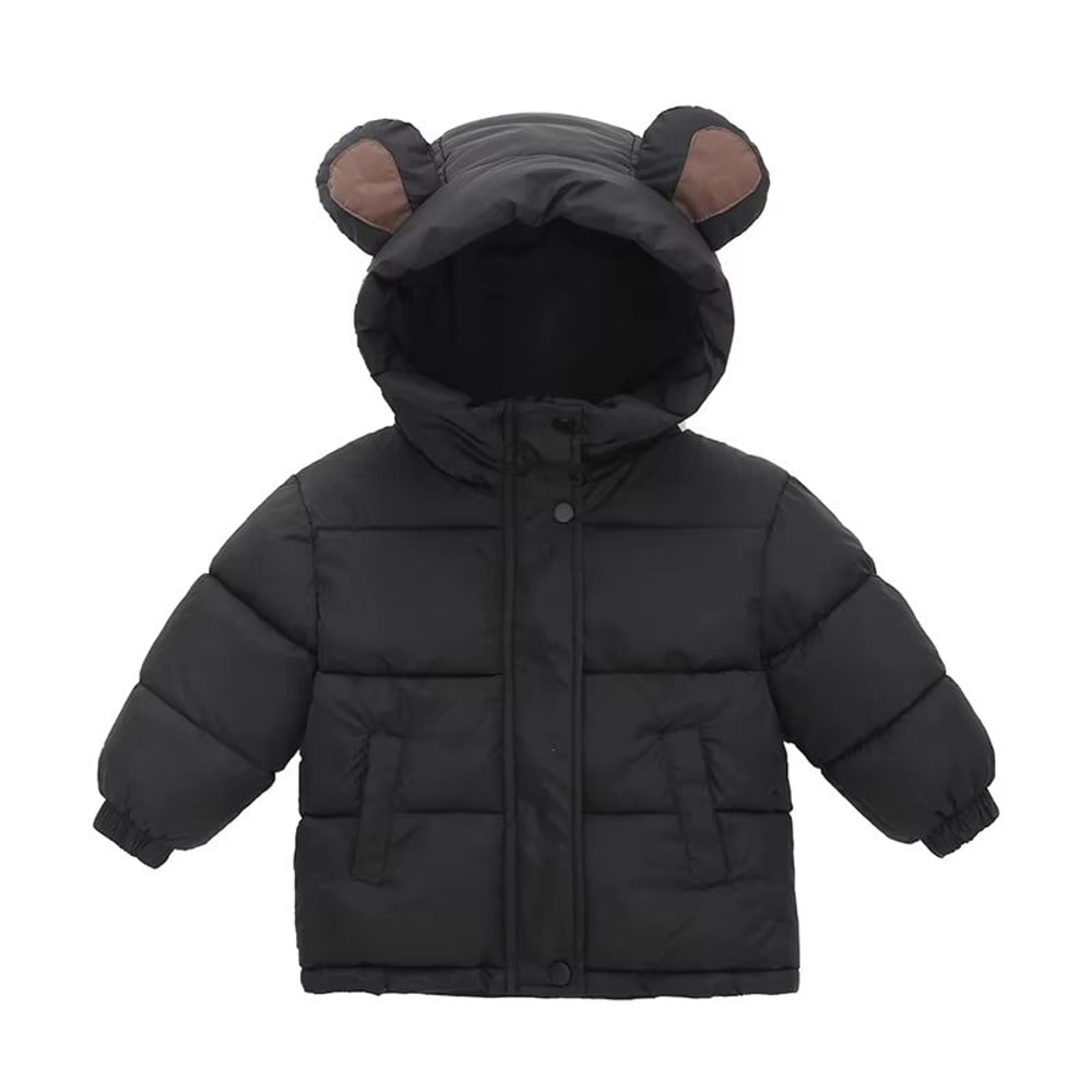 CozyShield Kids Winter Jacket Plush Lined Kids Padded Coat For Boys And Girls 6
