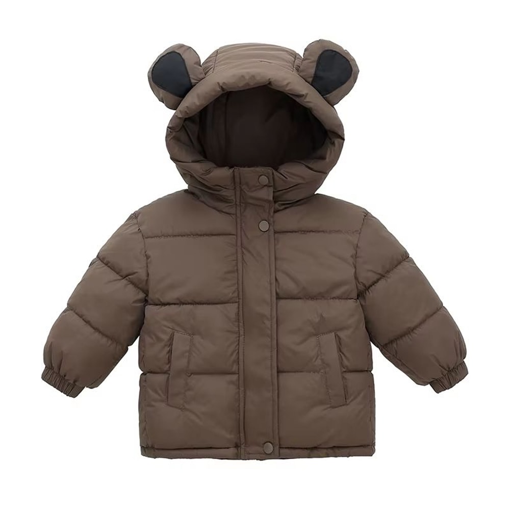 CozyShield Kids Winter Jacket Plush Lined Kids Padded Coat For Boys And Girls 7