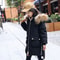 FrostBelle Girls Winter Parka Coat Faux Fur Hooded Girls Winter Jacket Long Warm Teen Girls Fur Col 3