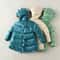 DinoGuard Kids Dinosaur Winter Coat Hooded Windproof Kids Parka Jacket Thick Warm Toddler Dinosaur 1